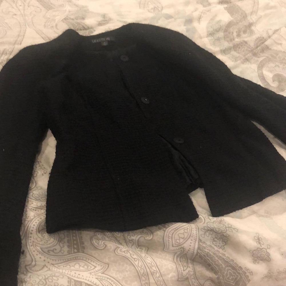 Lafayette 48 New York, Black 3 button blazer